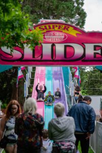 Rides at the Boatnik Fair in Grants Pass
