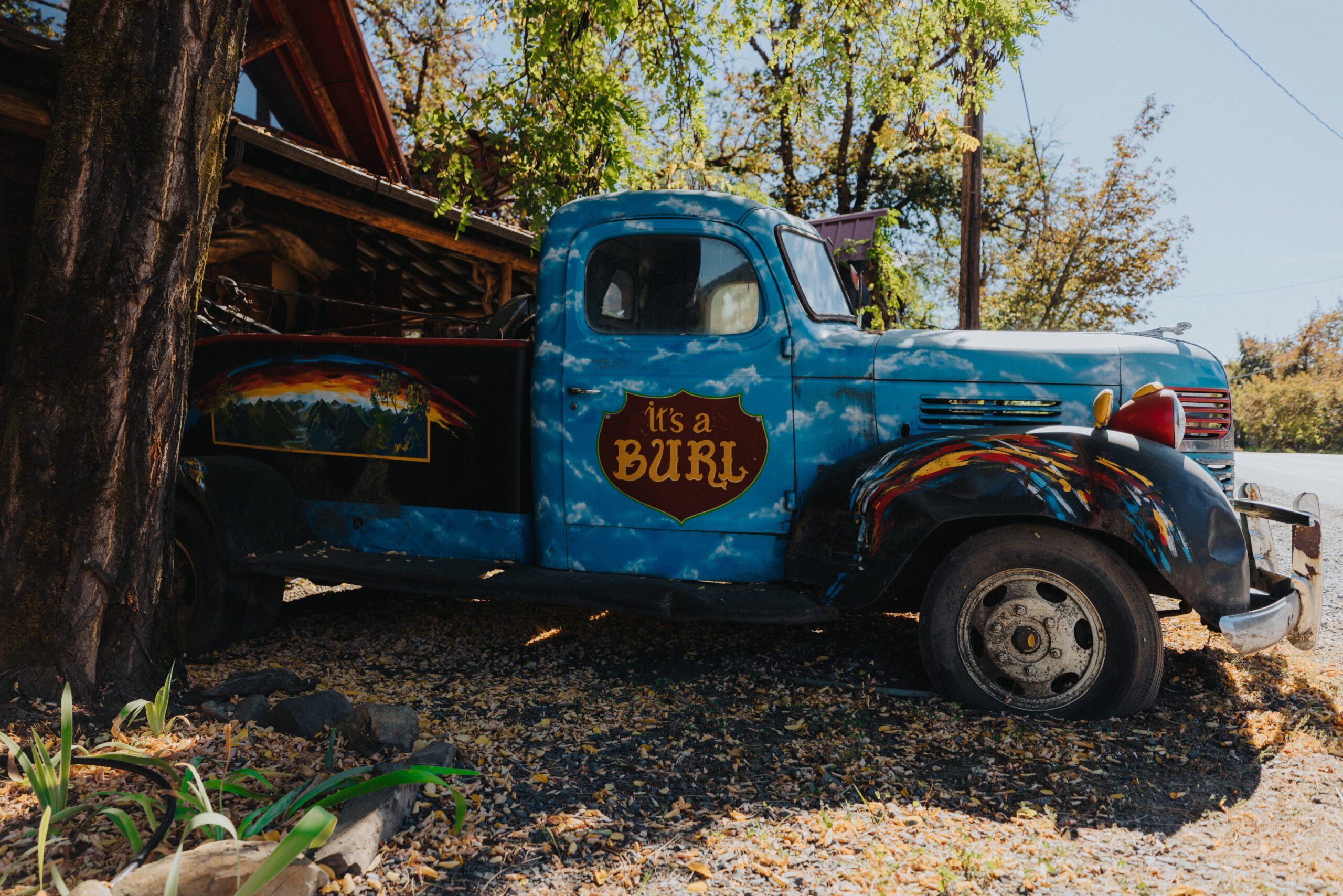 It's a Burl Gallery Vintage Truck