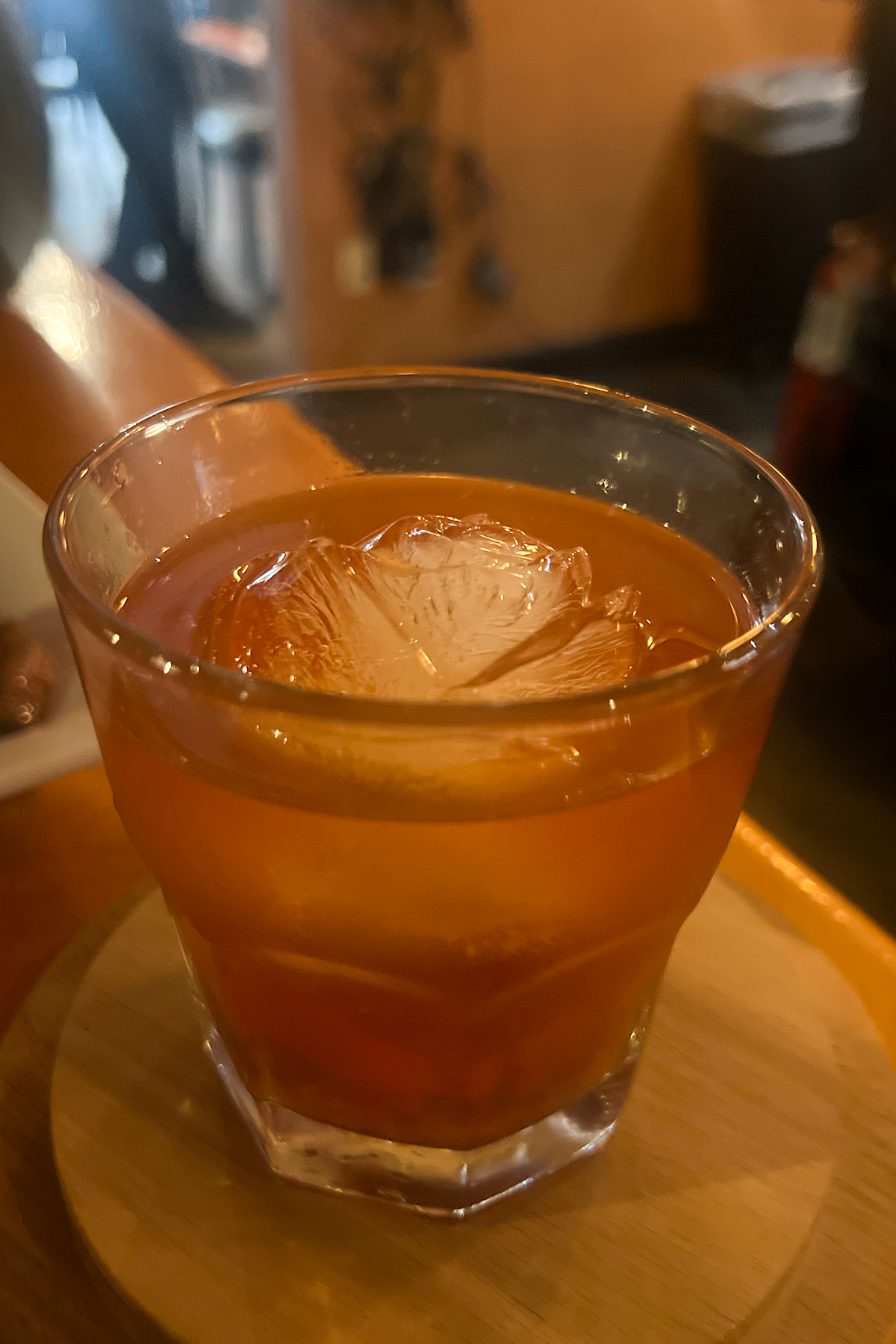 Food Studio old fashioned cocktail
