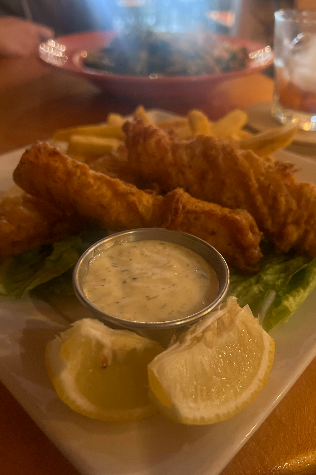 Food studio dining fish and chips