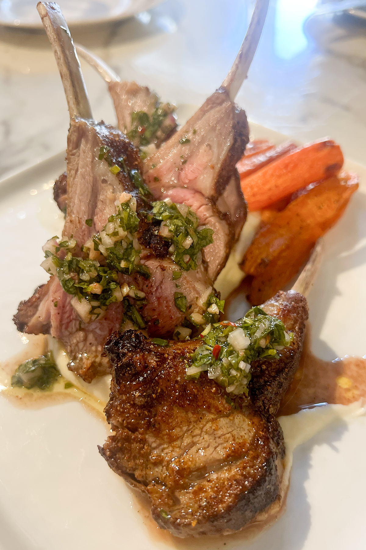 Partake Wine lamb lollipops