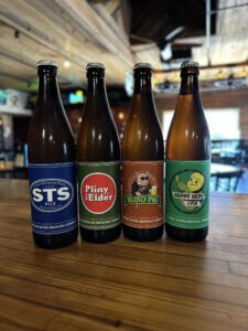 Bottled craft beers