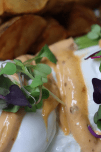 Taprock Benedict close up